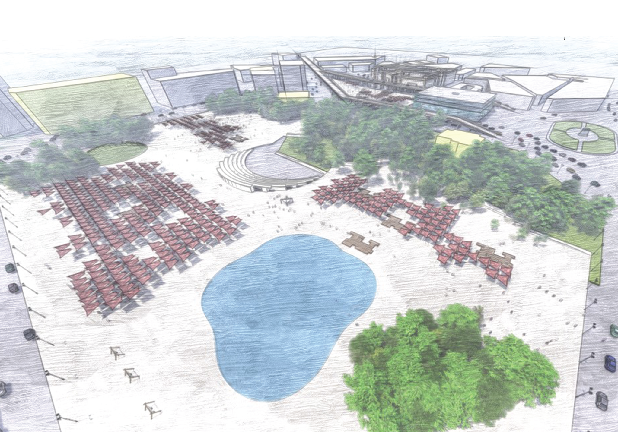 Off Seams - public-space proposal