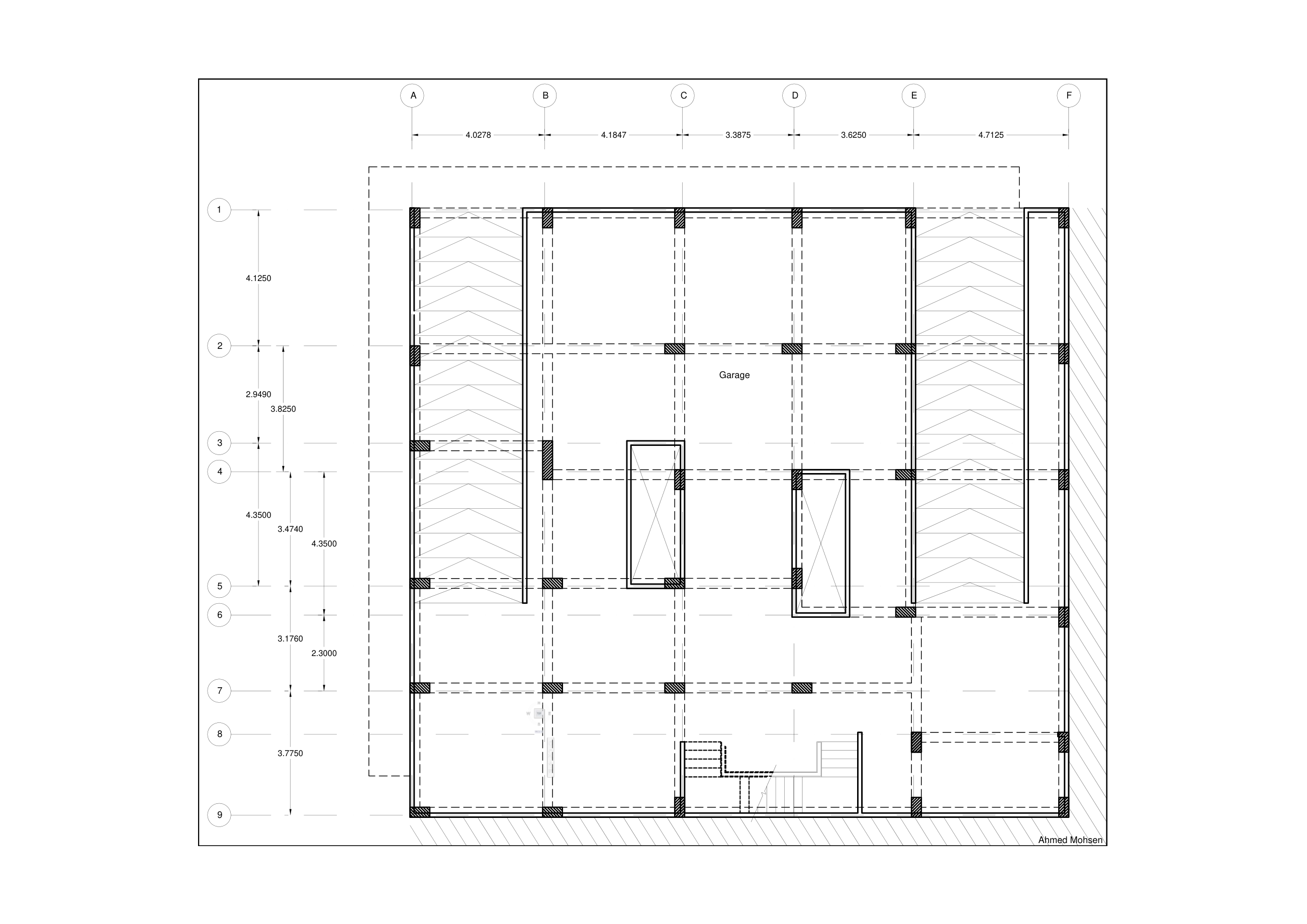 Garage plan