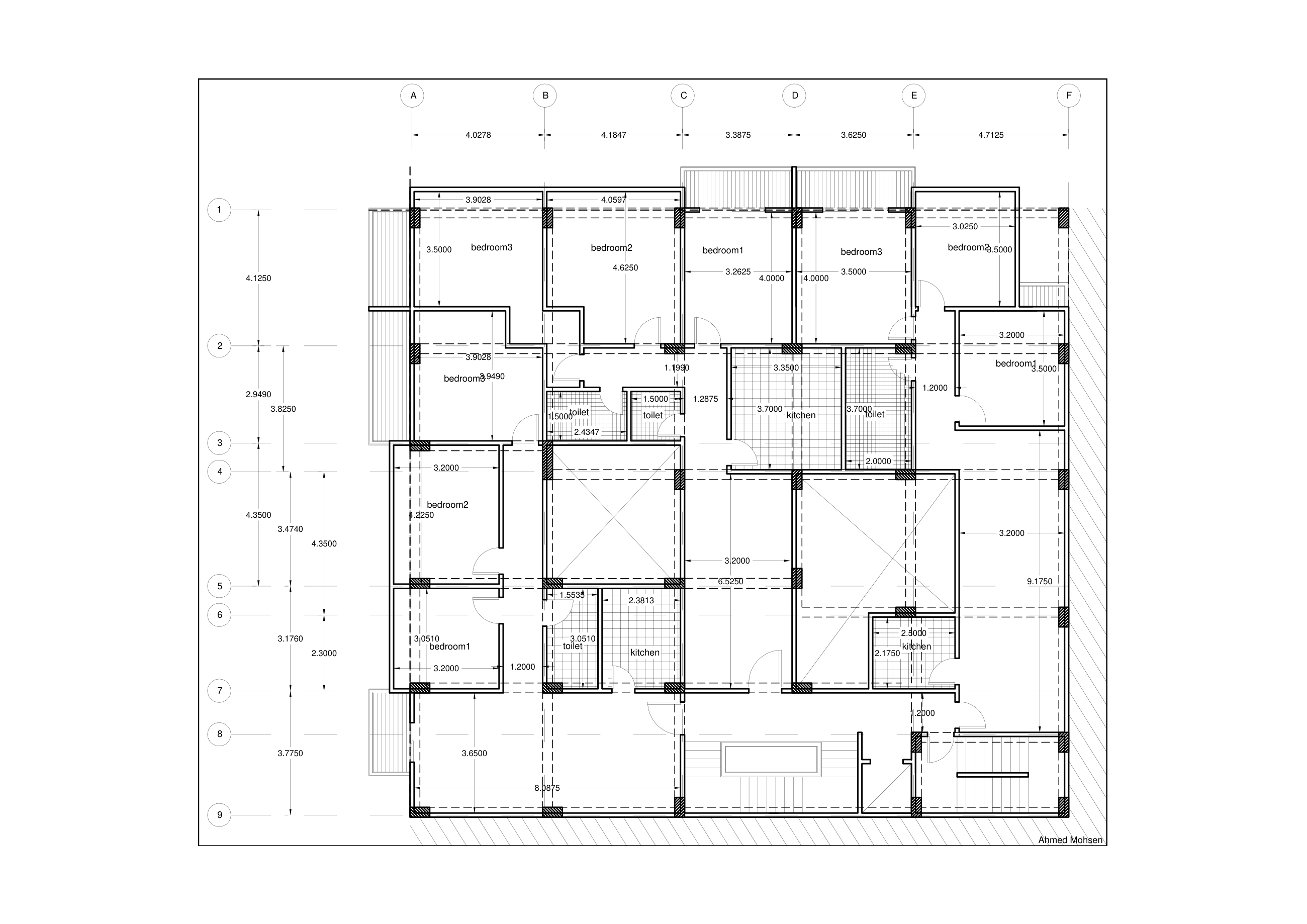 Residential floor plan